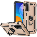 Armor Anti-fall Hybrid PC TPU Shell for Huawei P smart 2021/Y7a Kickstand Cover