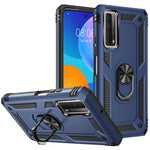 Armor Anti-fall Hybrid PC TPU Shell for Huawei P smart 2021/Y7a Kickstand Cover