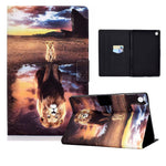 Full Protection Pattern Printing Leather Tablet Case with Stand Design for Huawei MatePad T10/T10S
