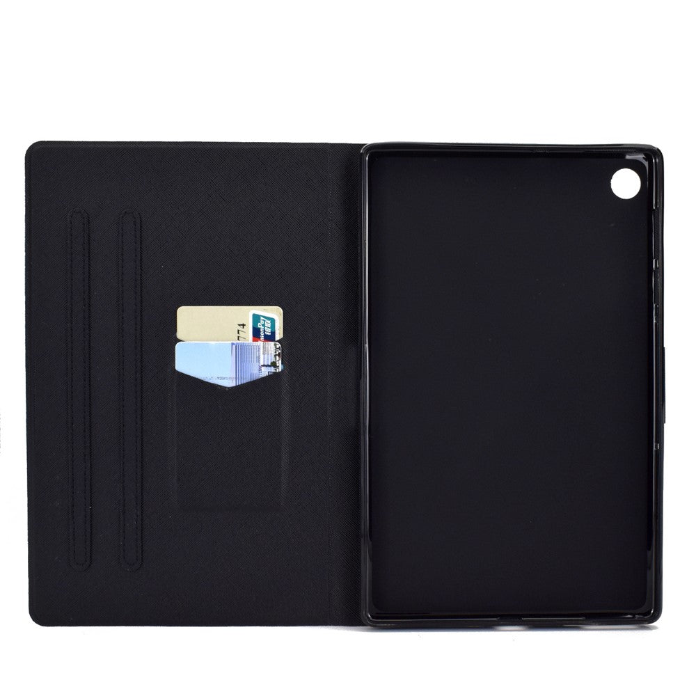 Full Protection Pattern Printing Leather Tablet Case with Stand Design for Huawei MatePad T10/T10S