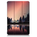 Tri-fold Stand Pattern Printing Leather Case Smart Tablet Cover for Huawei MatePad T 10S/T 10 /Enjoy Tablet 2