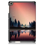 Tri-fold Stand Pattern Printing Leather Case Smart Tablet Cover for Huawei MatePad T 10S/T 10 /Enjoy Tablet 2