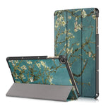 Tri-fold Stand Pattern Printing Leather Case Smart Tablet Cover for Huawei MatePad T 10S/T 10 /Enjoy Tablet 2