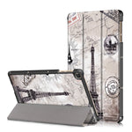 Tri-fold Stand Pattern Printing Leather Case Smart Tablet Cover for Huawei MatePad T 10S/T 10 /Enjoy Tablet 2