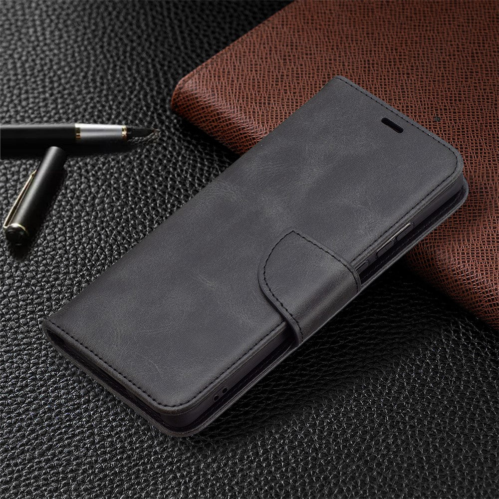 Plånboksfodral i läder med stativ till Huawei P50 Pro