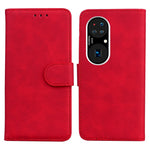 Plånboksfodral med stativ och full skydd i läder för Huawei P50 Pro