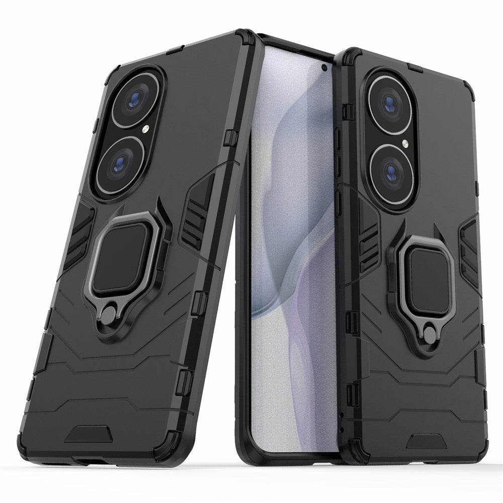 Cool Guard PC + TPU Combo Välskyddat Stativ Hybrid mobilskal för Huawei P50 Pro
