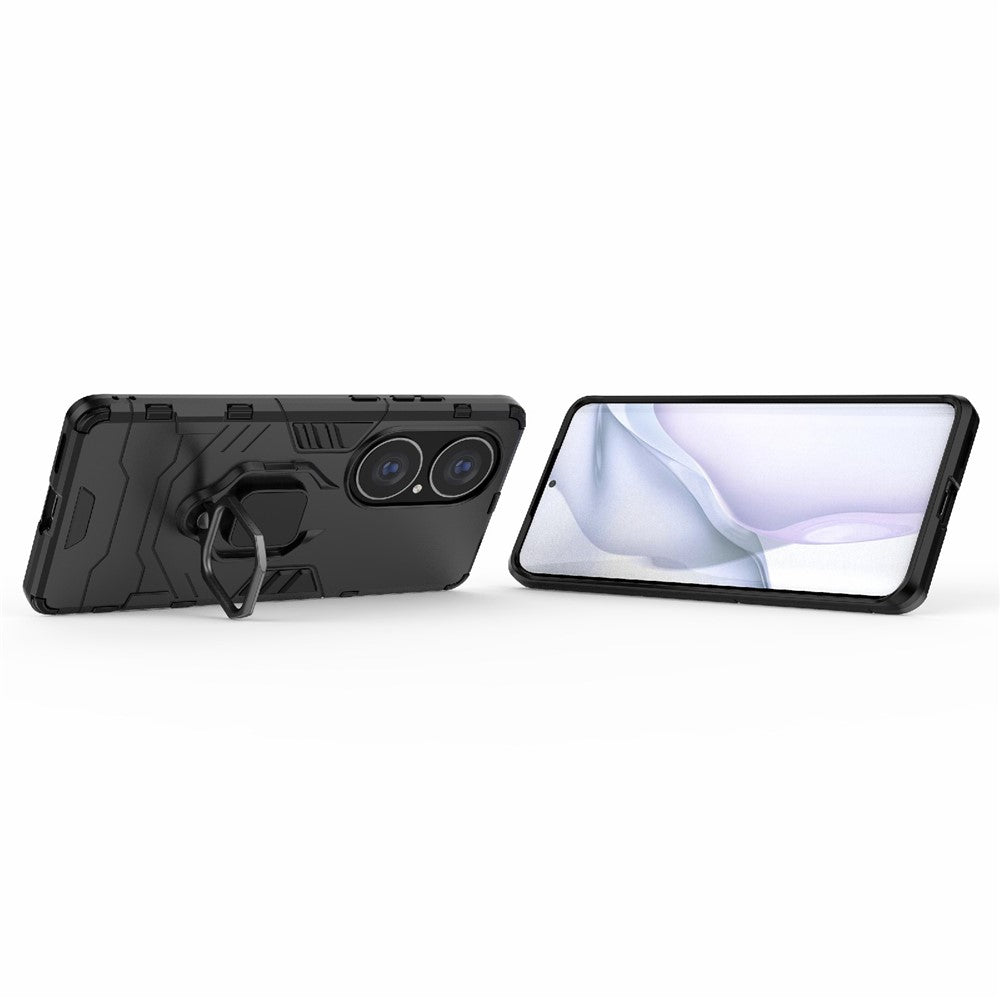 Cool Guard PC + TPU Combo Välskyddat Stativ Hybrid mobilskal för Huawei P50 Pro