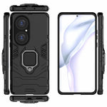 Cool Guard PC + TPU Combo Välskyddat Stativ Hybrid mobilskal för Huawei P50 Pro