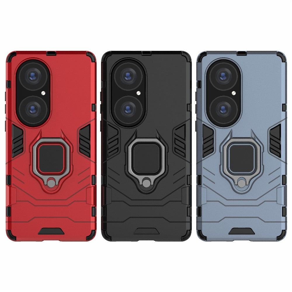 Cool Guard PC + TPU Combo Välskyddat Stativ Hybrid mobilskal för Huawei P50 Pro