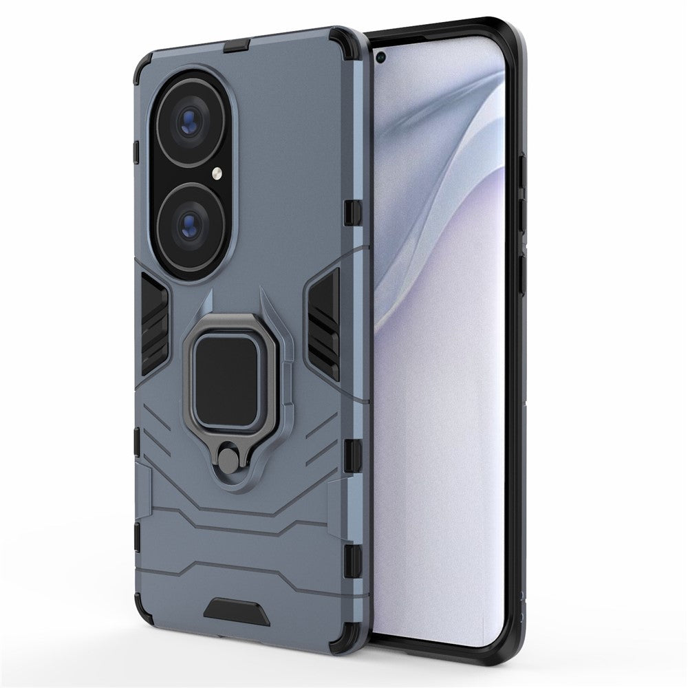 Cool Guard PC + TPU Combo Välskyddat Stativ Hybrid mobilskal för Huawei P50 Pro