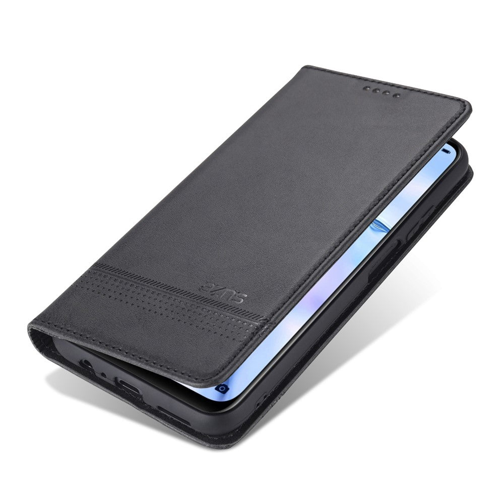 AZNS Stand Wallet Magnetiskt Läderfodral för Huawei P smart 2021/Y7a