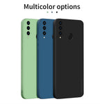 PINWUYO mjukt silikonskal med precisa utskärningar och hybridfodral till P30 Lite / P30 Lite New Edition / nova 4e