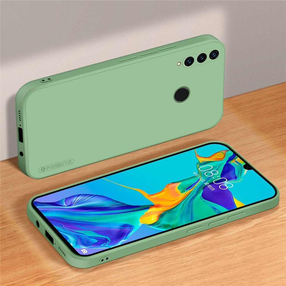 PINWUYO mjukt silikonskal med precisa utskärningar och hybridfodral till P30 Lite / P30 Lite New Edition / nova 4e