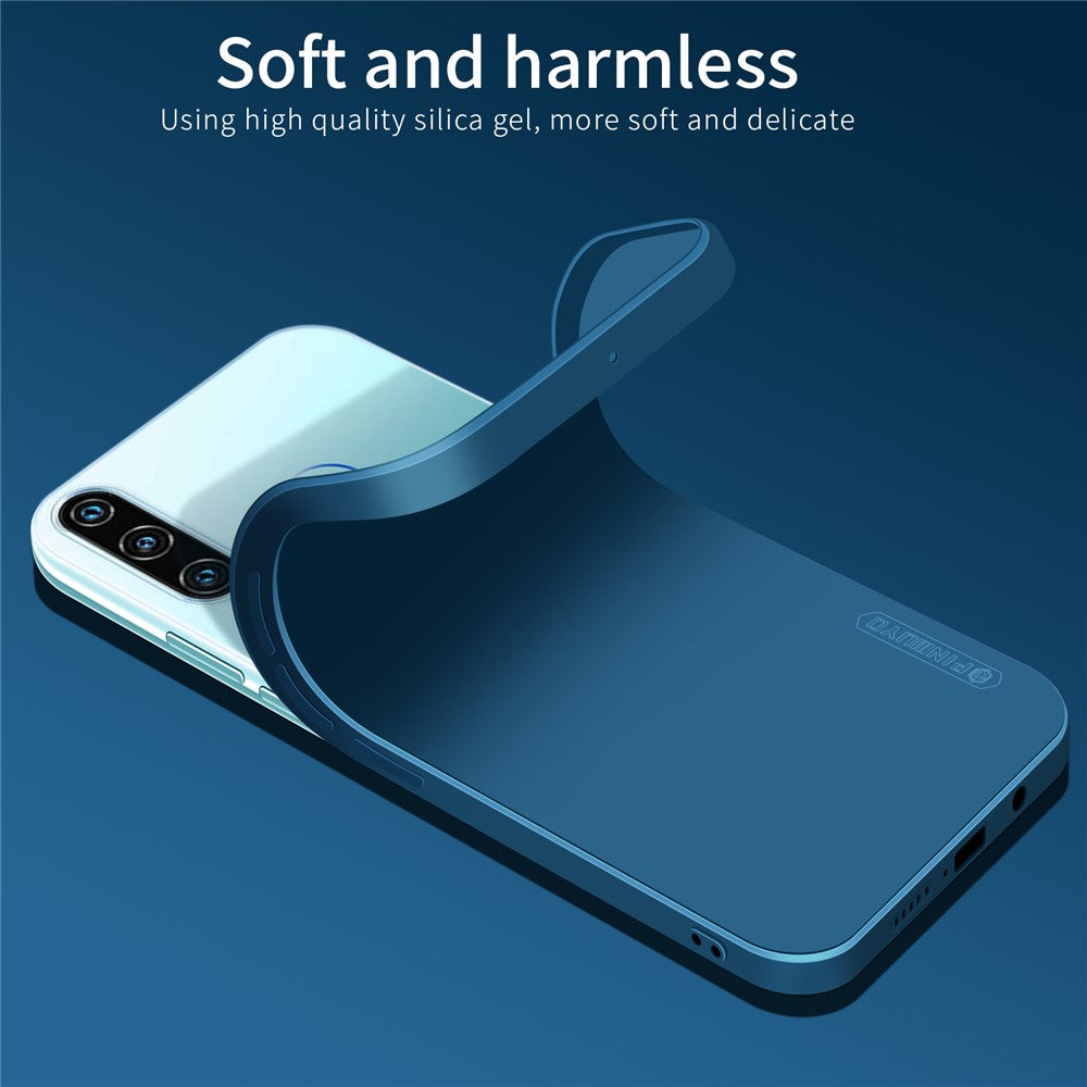 PINWUYO mjukt silikonskal med precisa utskärningar och hybridfodral till P30 Lite / P30 Lite New Edition / nova 4e