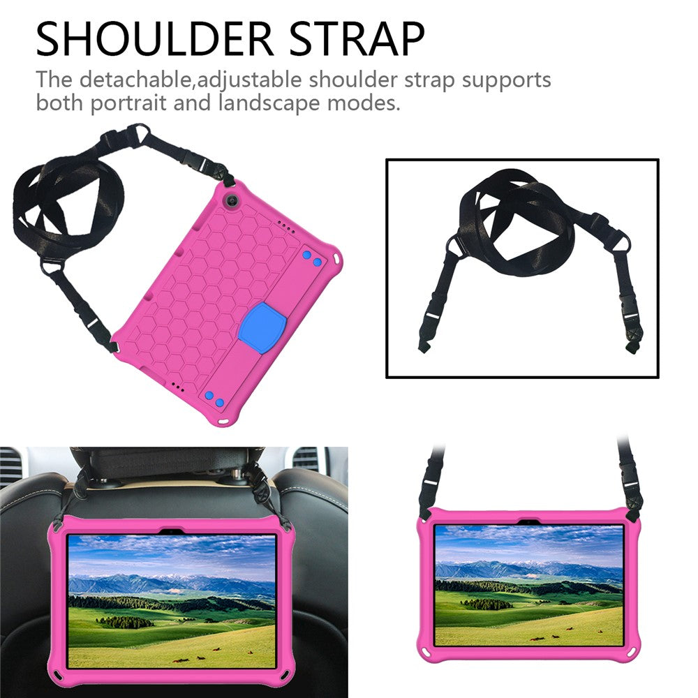 Stöd Axelrem EVA-fodral för Huawei Enjoy Tablet 2 10.1 / MatePad T 10S 10.1 tum / T 10 9.7 tum / Honor Pad 6 10.1 tum / X6 10.1 tum