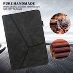 Solid Color Elastic Pen Strap Leather Tablet Cover with Stand Card Slots for Huawei MatePad 11 (2021)