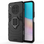 Ring Kickstand Hard PC Soft TPU Shockproof Protective Case for Huawei nova 8i (Global Version)/Honor 50 Lite