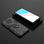 Ring Kickstand Hard PC Soft TPU Shockproof Protective Case for Huawei nova 8i (Global Version)/Honor 50 Lite