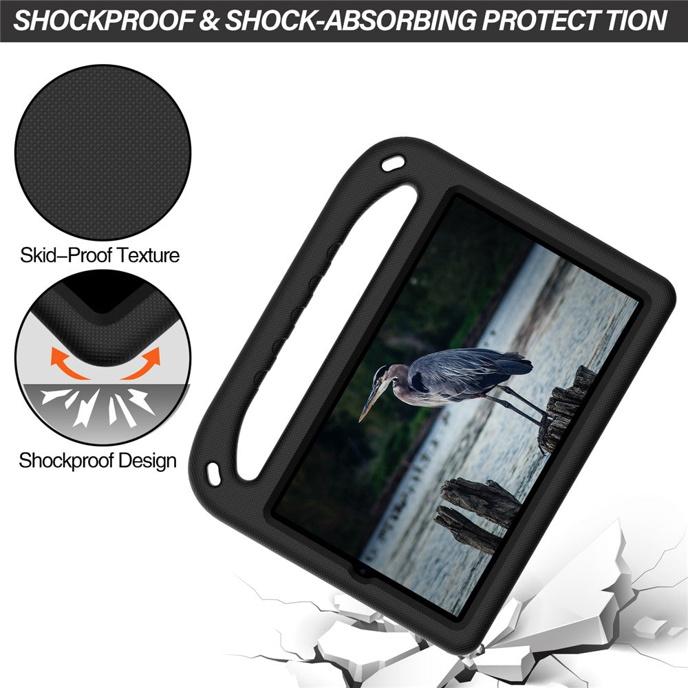 Portable Shockproof Anti-Drop Kickstand Handle Design EVA Tablet Case Cover for Huawei MediaPad M6 8.4-inch