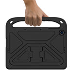 Støddæmpende EVA-etui til tablet med håndgreb og støtte til Huawei Enjoy Tablet 2 10.1 / MatePad T 10S 10.1 tommer / MatePad T 10 9.7 tommer / Honor Pad 6 10.1 tommer / Pad X6 9.7 tommer