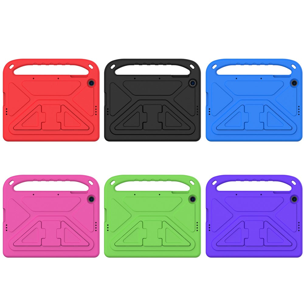 Støddæmpende EVA-etui til tablet med håndgreb og støtte til Huawei Enjoy Tablet 2 10.1 / MatePad T 10S 10.1 tommer / MatePad T 10 9.7 tommer / Honor Pad 6 10.1 tommer / Pad X6 9.7 tommer