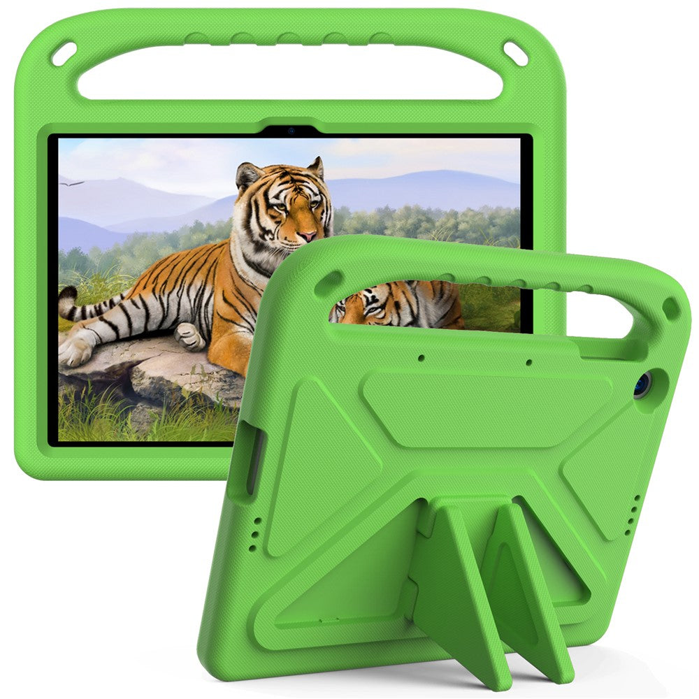 Støddæmpende EVA-etui til tablet med håndgreb og støtte til Huawei Enjoy Tablet 2 10.1 / MatePad T 10S 10.1 tommer / MatePad T 10 9.7 tommer / Honor Pad 6 10.1 tommer / Pad X6 9.7 tommer