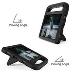 Kickstand Handle Design Solid Color Scratch-Resistant Anti-Drop EVA Tablet Case Cover for Huawei MediaPad M5 Lite 8