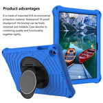 Spider Web Texture Kickstand EVA Case with Shoulder Strap for Huawei Enjoy Tablet 2 / MatePad T 10 9.7 inch / MatePad T 10S 10.1 inch