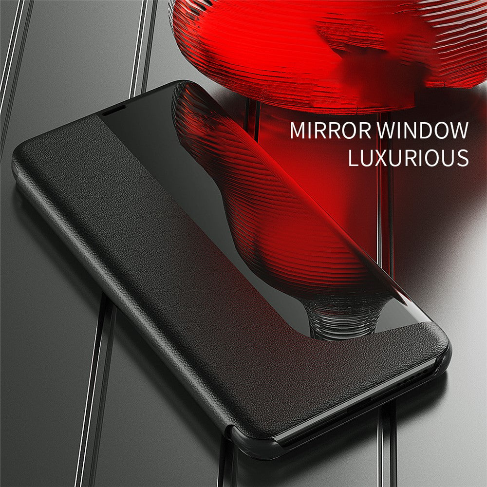 Mobilskal Folio Flip PU Läder Stativfodral för Huawei Mate 30 Pro