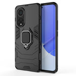 Dual-Layer Soft Flexible TPU + Hard PC Anti-Slip Protective Phone Case with Kickstand for Huawei nova 9