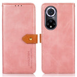 KHAZNEH For Huawei nova 9 PU Leather Phone Case Wallet Stand Magnetic Golden Clasp Folio Shockproof Phone Cover