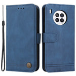 For Honor 50 Lite / Huawei nova 8i Leather Wallet Cases Skin Touch Phone Cover Stand with Strap