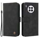 For Honor 50 Lite / Huawei nova 8i Leather Wallet Cases Skin Touch Phone Cover Stand with Strap