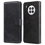 For Huawei nova 8i/Honor 50 Lite 5G Classic Stand Design Cover PU Leather Wallet Drop-proof Flip Phone Case Shell