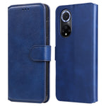 Impact-resistant Wallet Stand PU Leather + TPU Magnetic Clasp Phone Cover Case for Huawei nova 9/Honor 50