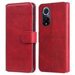 Impact-resistant Wallet Stand PU Leather + TPU Magnetic Clasp Phone Cover Case for Huawei nova 9/Honor 50