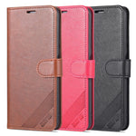 AZNS PU Leather + TPU All-inclusive Protection Phone Case with Stand Wallet for Honor X30i