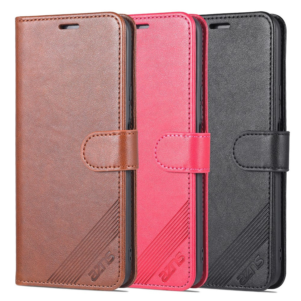 AZNS PU Leather + TPU All-inclusive Protection Phone Case with Stand Wallet for Honor X30i