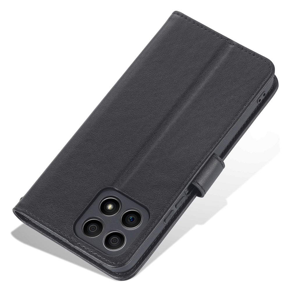 AZNS PU Leather + TPU All-inclusive Protection Phone Case with Stand Wallet for Honor X30i