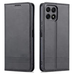 AZNS Magnetic Auto-absorbed Wallet Stand Design PU Leather Shockproof Phone Cover Case for Honor X30i