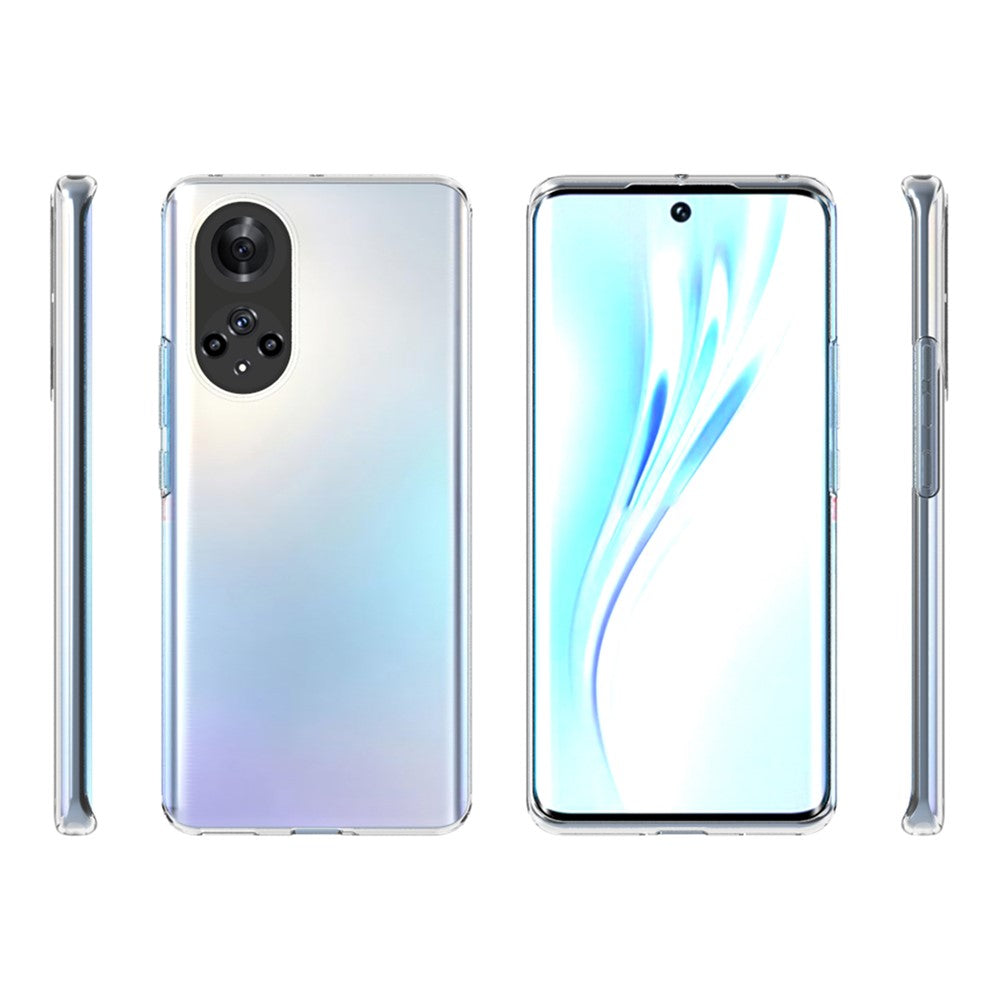 10Pcs/Pack Super Clear Mobile Phone Covering TPU Phone Case Inner Watermark-Free Phone Case for Honor 50 / Huawei nova 9