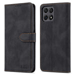 AZNS Magnetic Closure PU Leather Flip Wallet Case Stand Shockproof TPU Inner Shell Phone Cover for Honor X30i