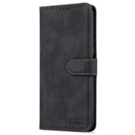 AZNS Magnetic Closure PU Leather Flip Wallet Case Stand Shockproof TPU Inner Shell Phone Cover for Honor X30i