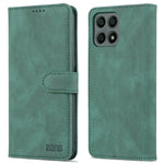 AZNS Magnetic Closure PU Leather Flip Wallet Case Stand Shockproof TPU Inner Shell Phone Cover for Honor X30i