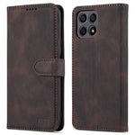 AZNS Magnetic Closure PU Leather Flip Wallet Case Stand Shockproof TPU Inner Shell Phone Cover for Honor X30i