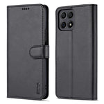 AZNS PU Leather Wallet Stand Anti-fall Shockproof Protective Phone Case Cover for Honor X30i