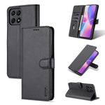 AZNS PU Leather Wallet Stand Anti-fall Shockproof Protective Phone Case Cover for Honor X30i