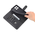 AZNS PU Leather Wallet Stand Anti-fall Shockproof Protective Phone Case Cover for Honor X30i