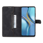 AZNS All-round Protection PU Leather Wallet Stand Shockproof Phone Case Cover for Honor X30 Max
